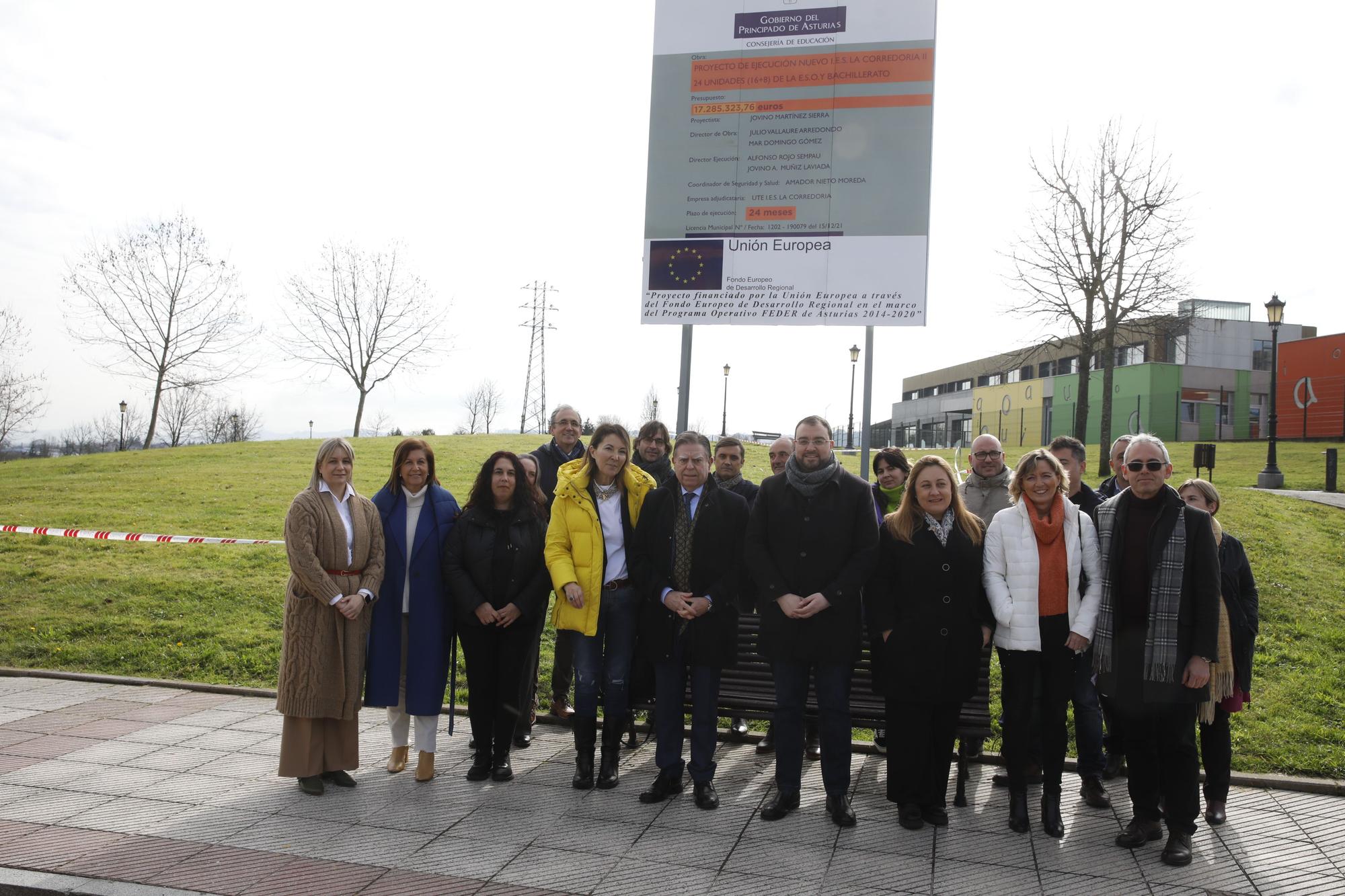 EN IMÁGENES: Inauguración de las obras del IES La Corredoria