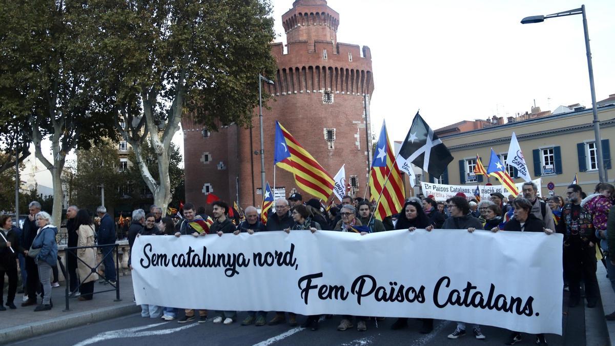 El independentismo se manifiesta en Perpinyà en defensa de los  Països Catalans 