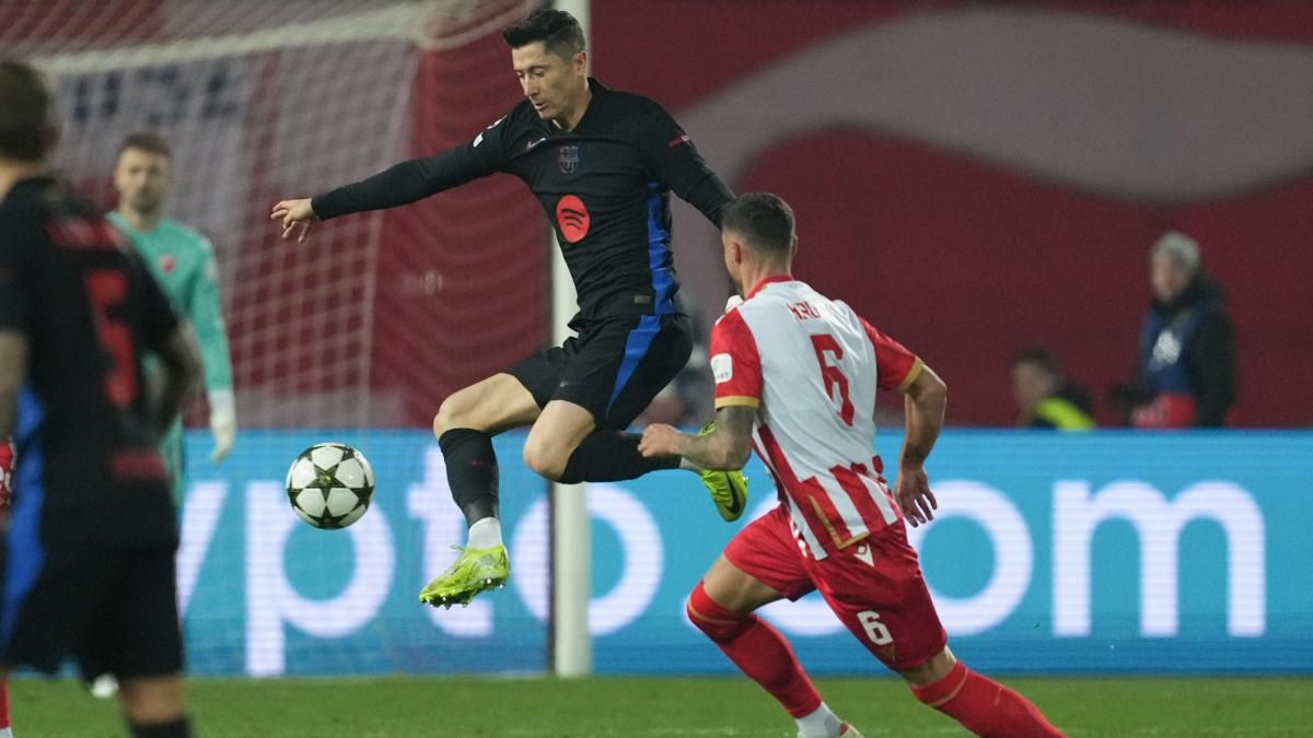 برشلونة يحقق فوزًا جديدًا في دوري الأبطال على حساب النجم الأحمر