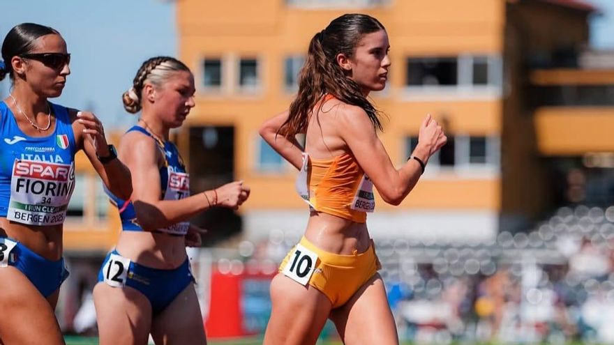 Griselda Serret, a la final dels 10.000m marxa