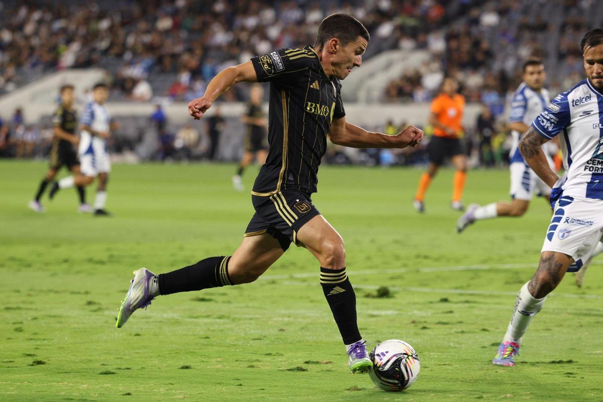 Sergi Palencia, como jugador de LAFC