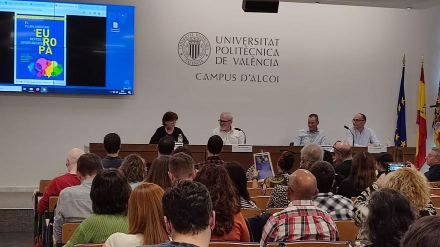 La 27 Jornada de Sociolingüística de Alcoy aborda la importancia de promover el valenciano en el contexto de Europa