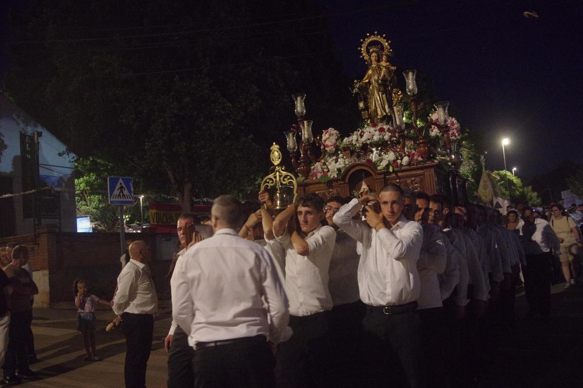 Procesión de la Virgen del Carmen en Junta de los Caminos