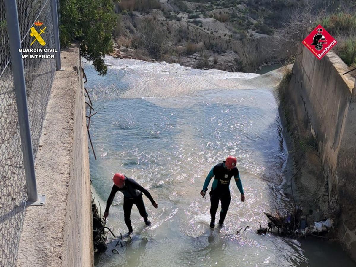 Operativo de búsqueda en Orihuela.
