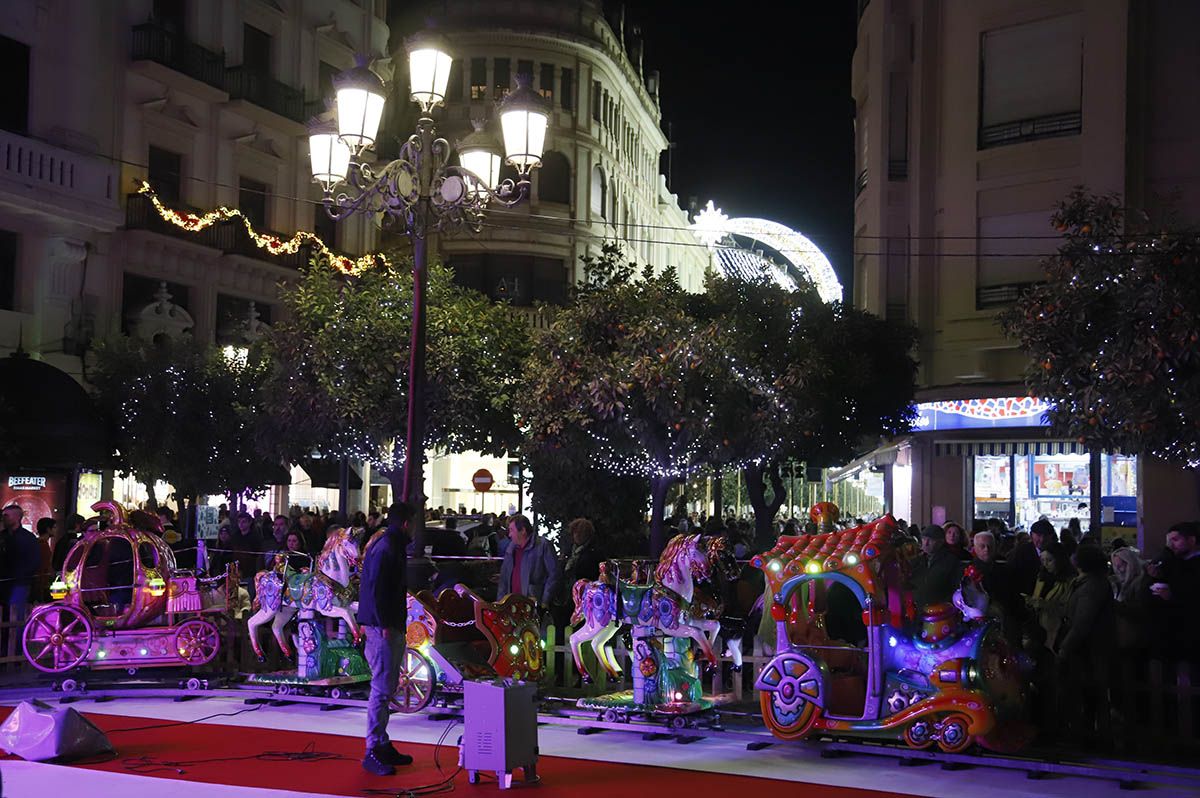 Encendido del alumbrado de Navidad en Córdoba