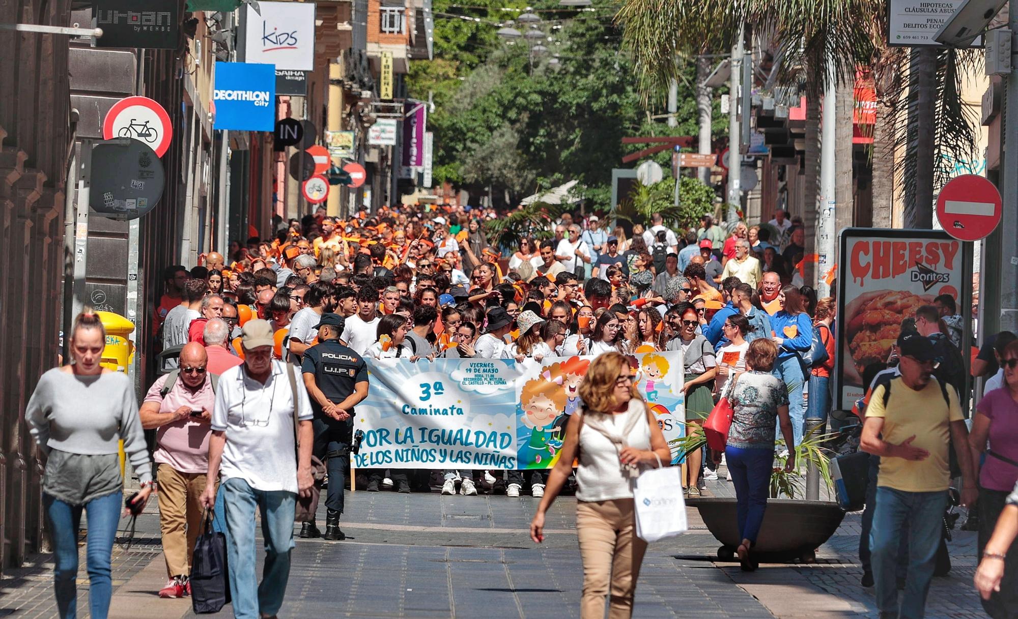 Tercera Caminata por la Igualdad de los niños y niñas