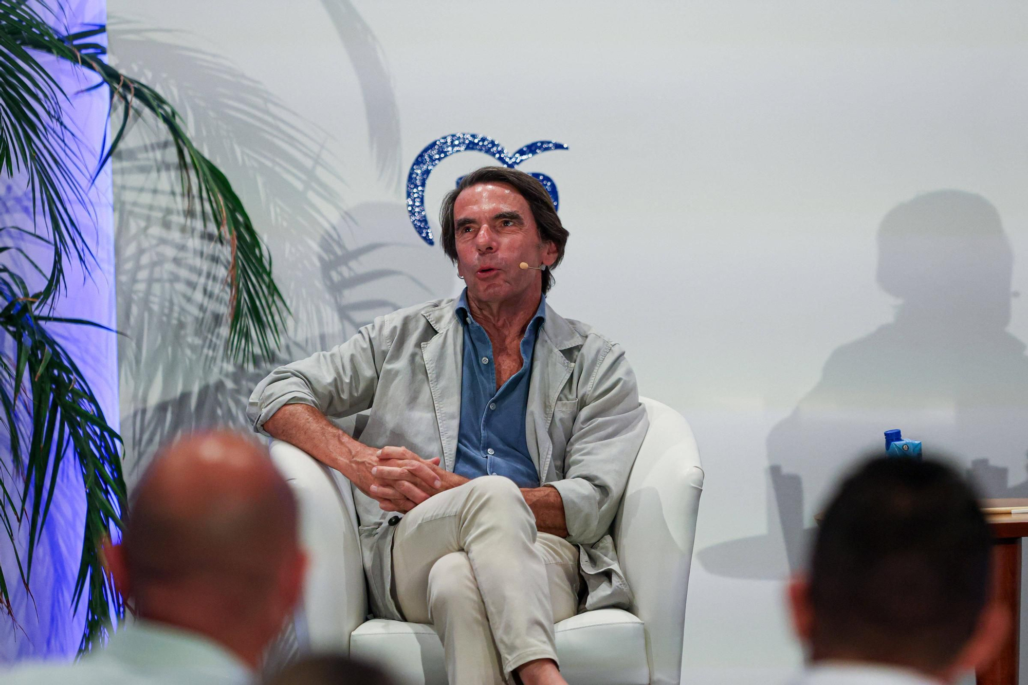 Aquí están las imágenes de José María Aznar en la Conferencia Política del PP de Ibiza