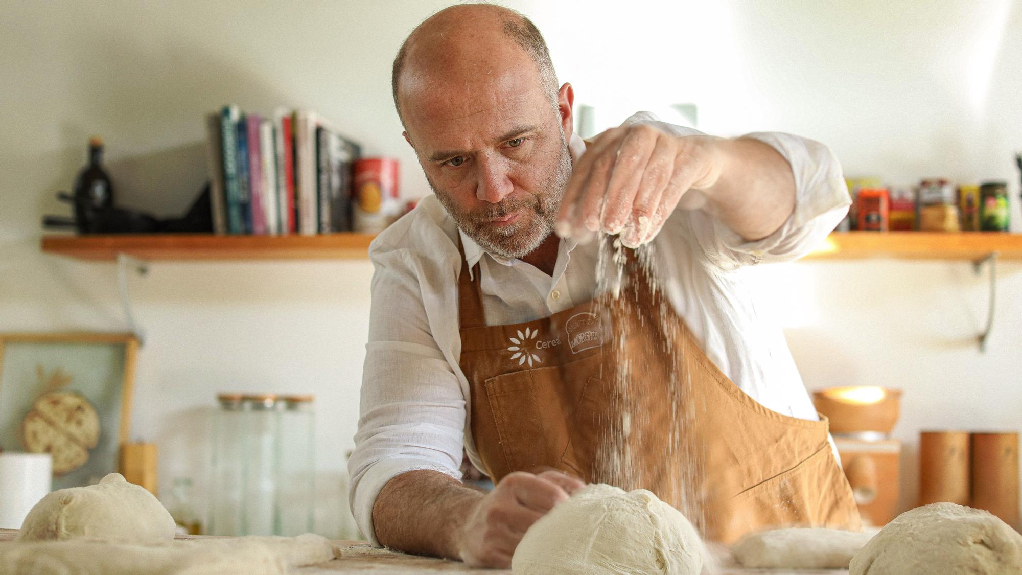 Haciendo masa madre en Gluten Morgen