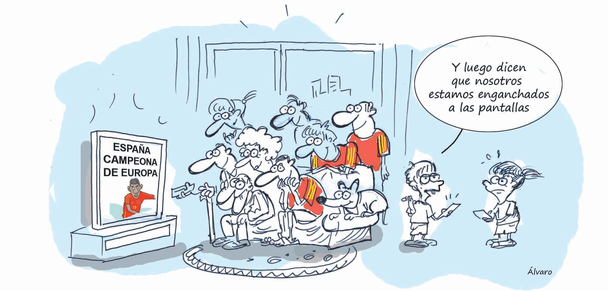 La viñeta de Álvaro de hoy (28/07/2024)