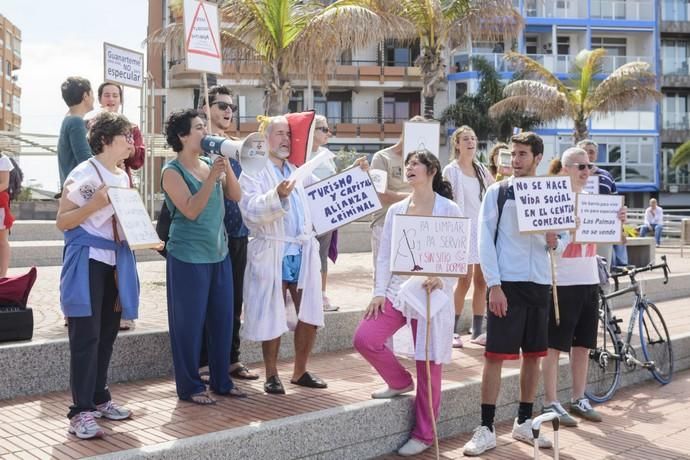 Marcha en contra del alquiler vacacional por el ...