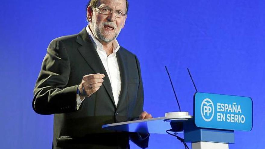 El president espanyol va parlar amb vehemència contra les accions del Govern de Mas a Barcelona