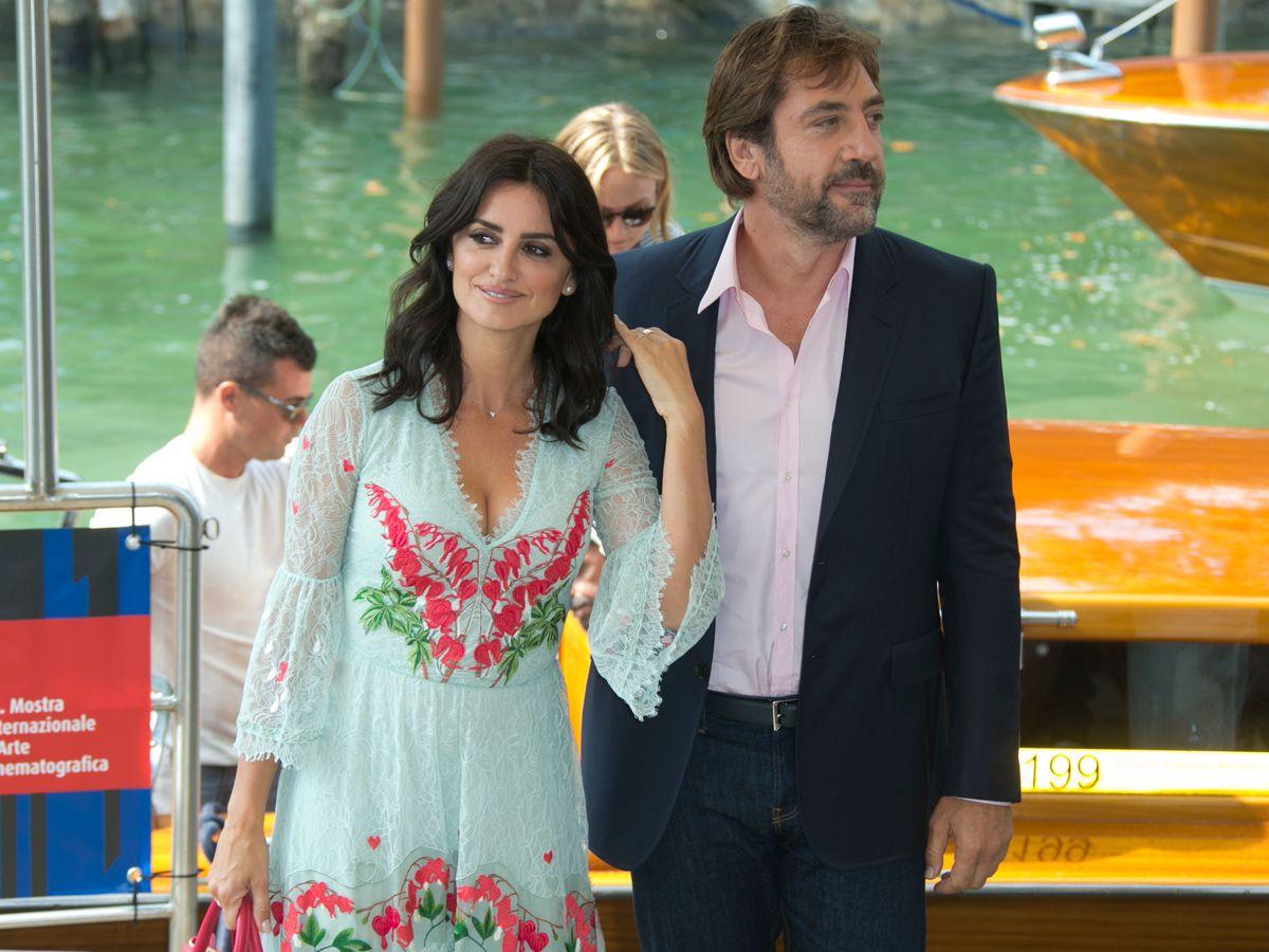 Penélope Cruz en Venecia junto a Javier Bardem, con quien comparte cartel en 'Loving Pablo'