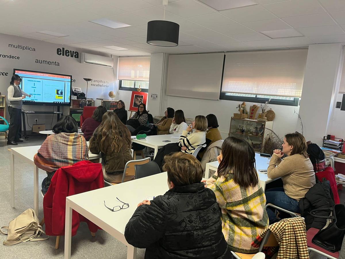 Actividad celebrada en el instituto Maciá Abela de Crevillent recientemente