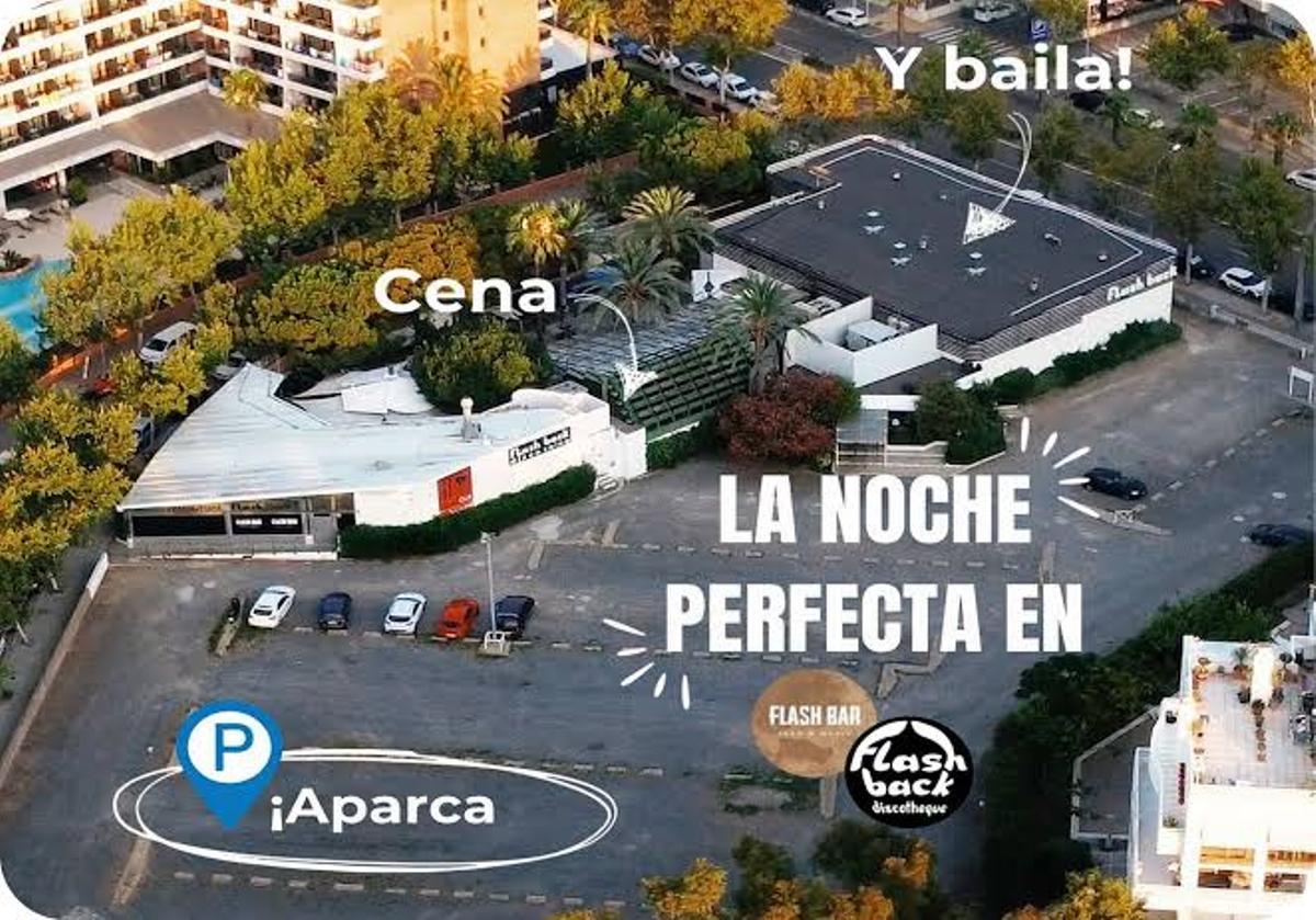 Localización de la discoteca Flashback