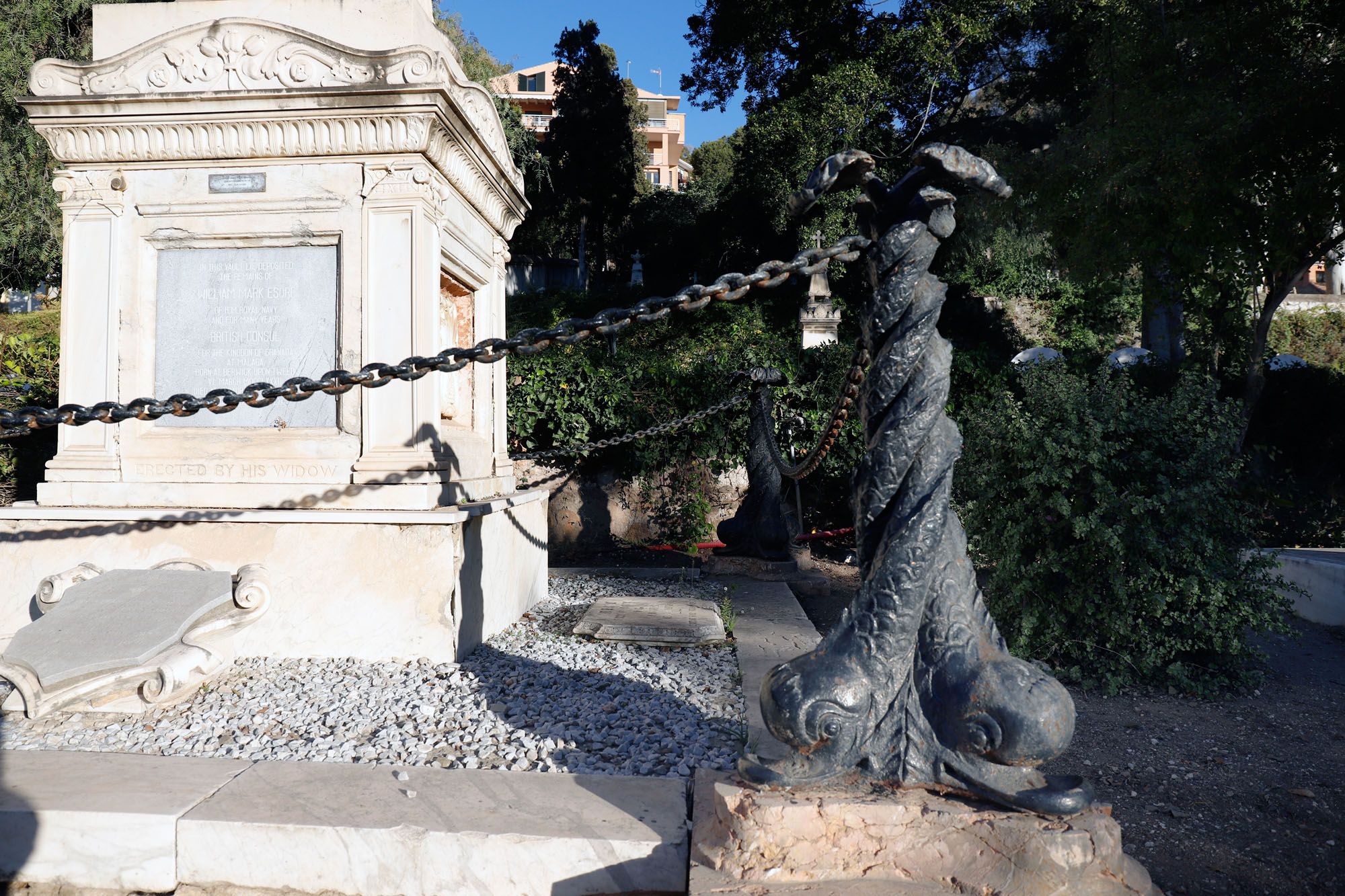 Recorrido por las mejoras realizadas en el Cementerio Inglés de Málaga