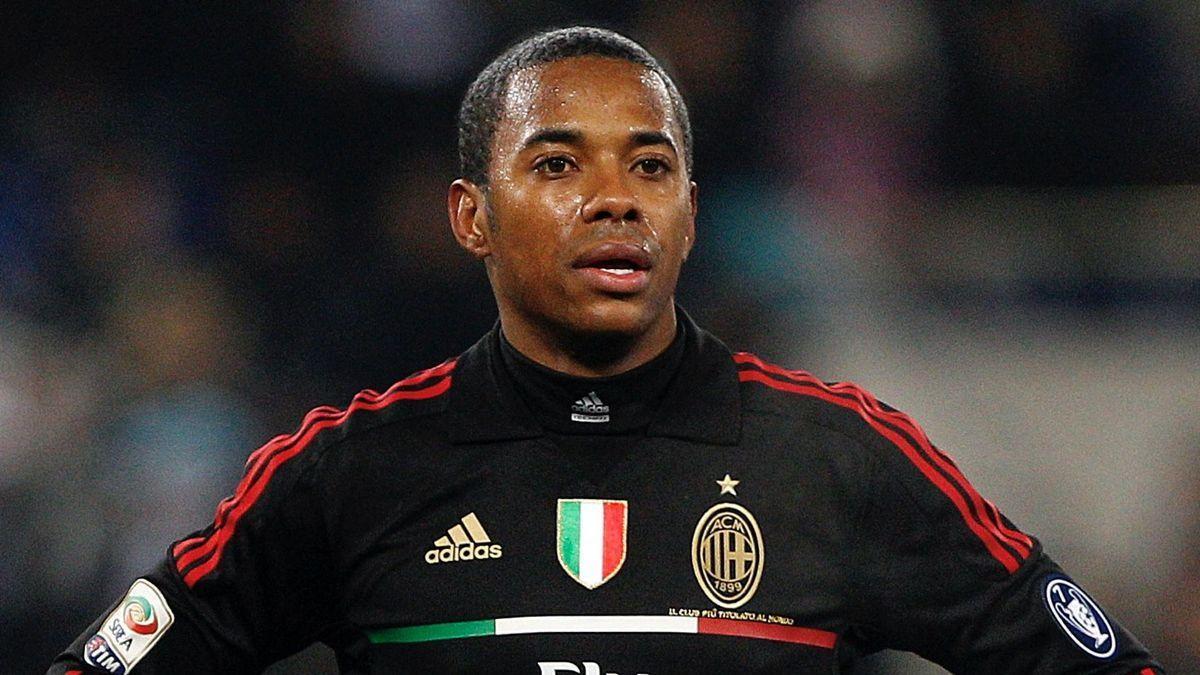 Robinho durant la seva etapa a l&#039;AC Milan