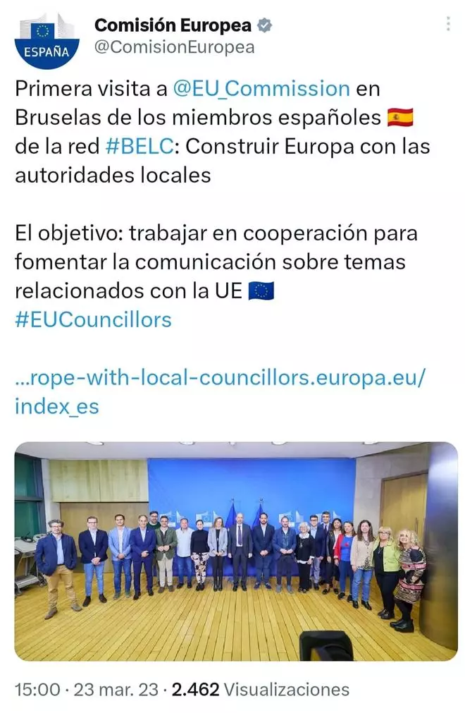 Rafelguaraf entra en la red de municipios de la UE
