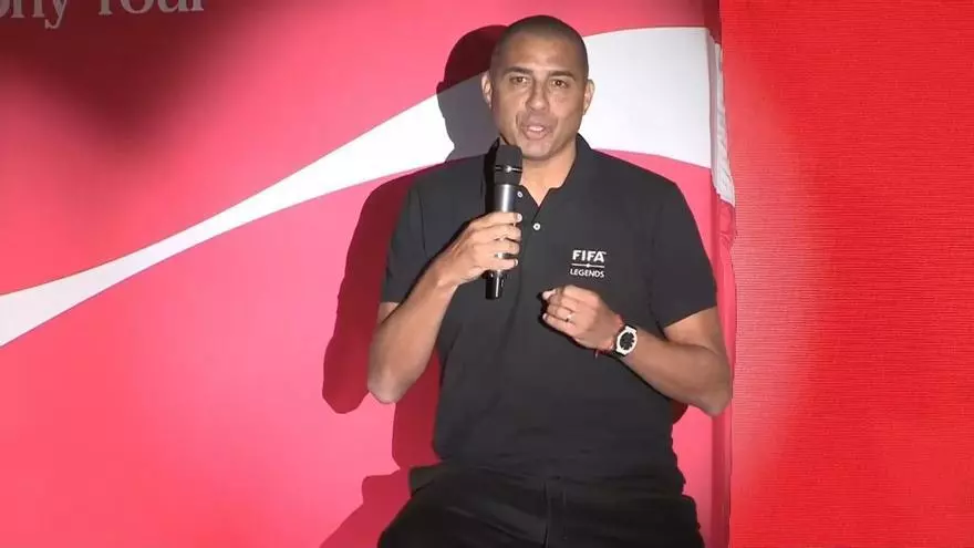 La Copa del Mundo llega a Bogotá de la mano de Trezeguet