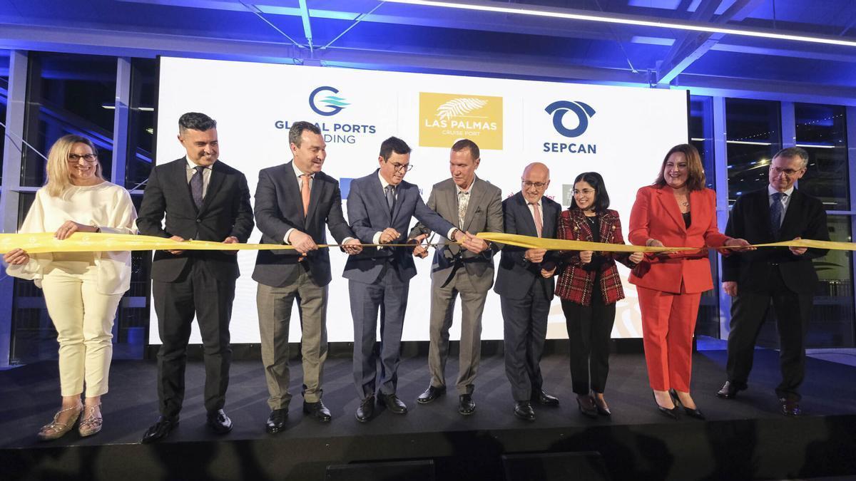 Inauguración de la nueva terminal de cruceros del Puerto de Las Palmas