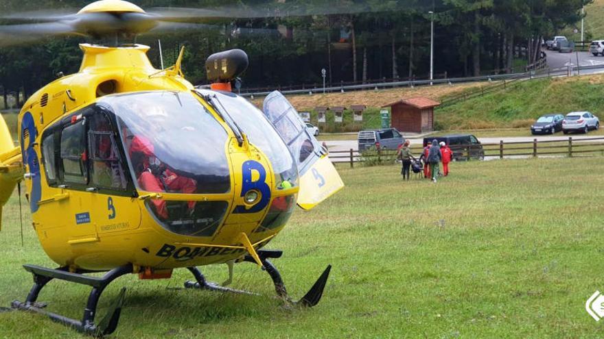 Rescate de montaña en Cabrales