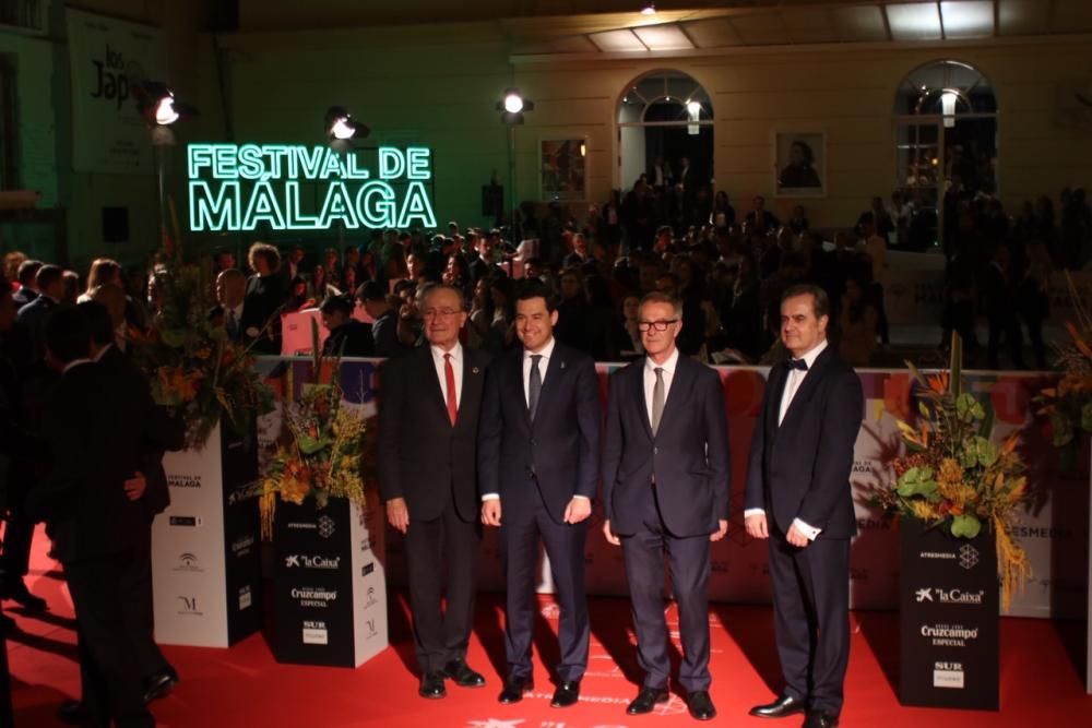 Las imágenes de la gala inaugural del Festival de Málaga