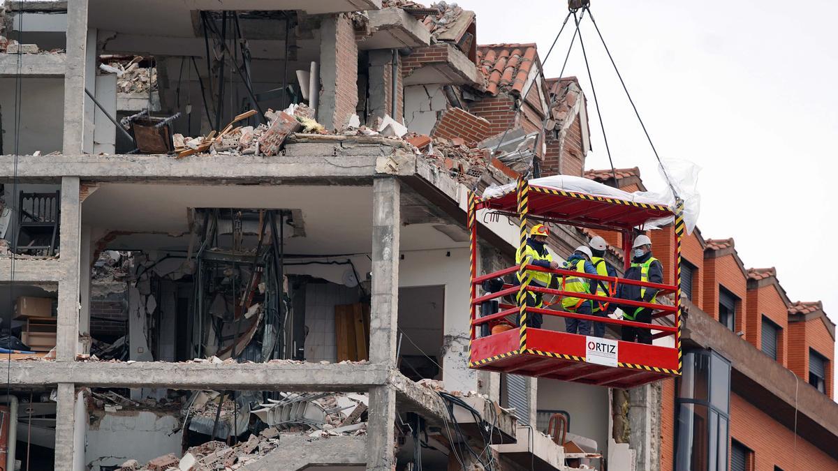 Explosión edificio calle Toledo