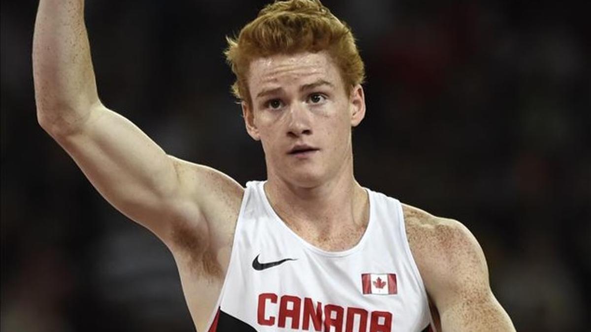 Un joven canadiene, en la cima de la pértiga mundial