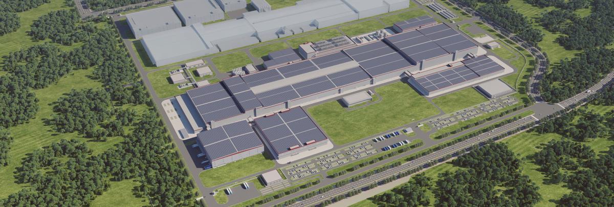 Proyecto de la gigafactoría de CATL en Debrecen (Hungría).