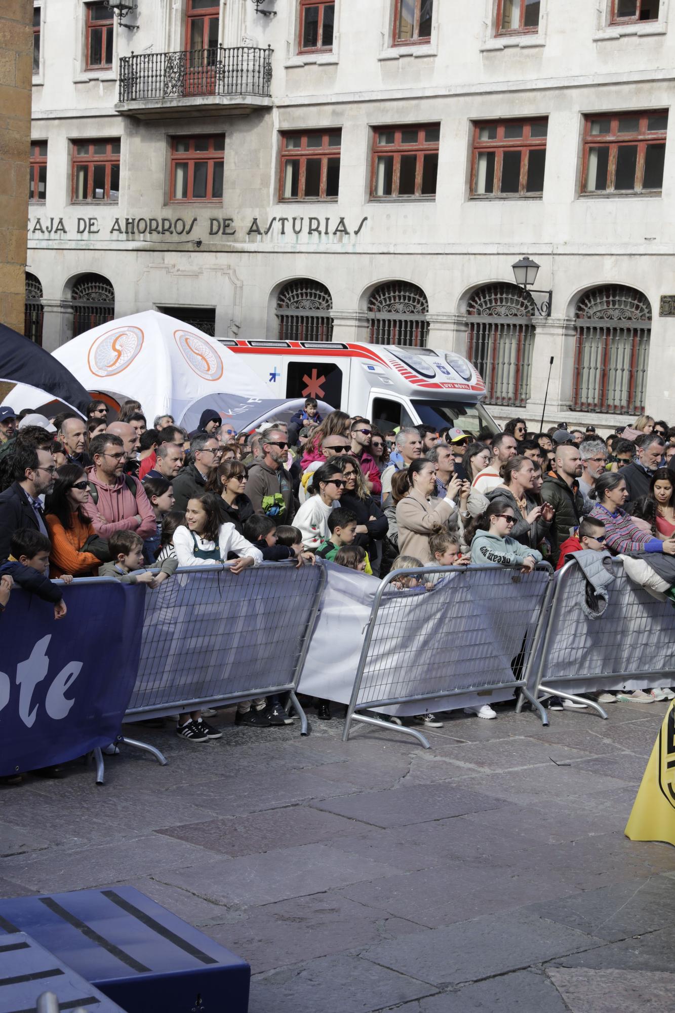 Así se vivió la primera prueba de la Copa de España de escalada en Oviedo