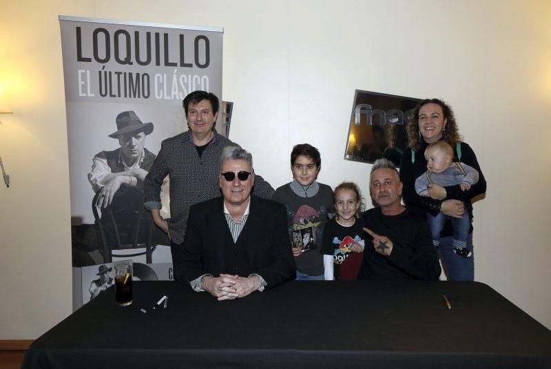 Firma de disco de Loquillo y Laurent Castagnet en Fnac