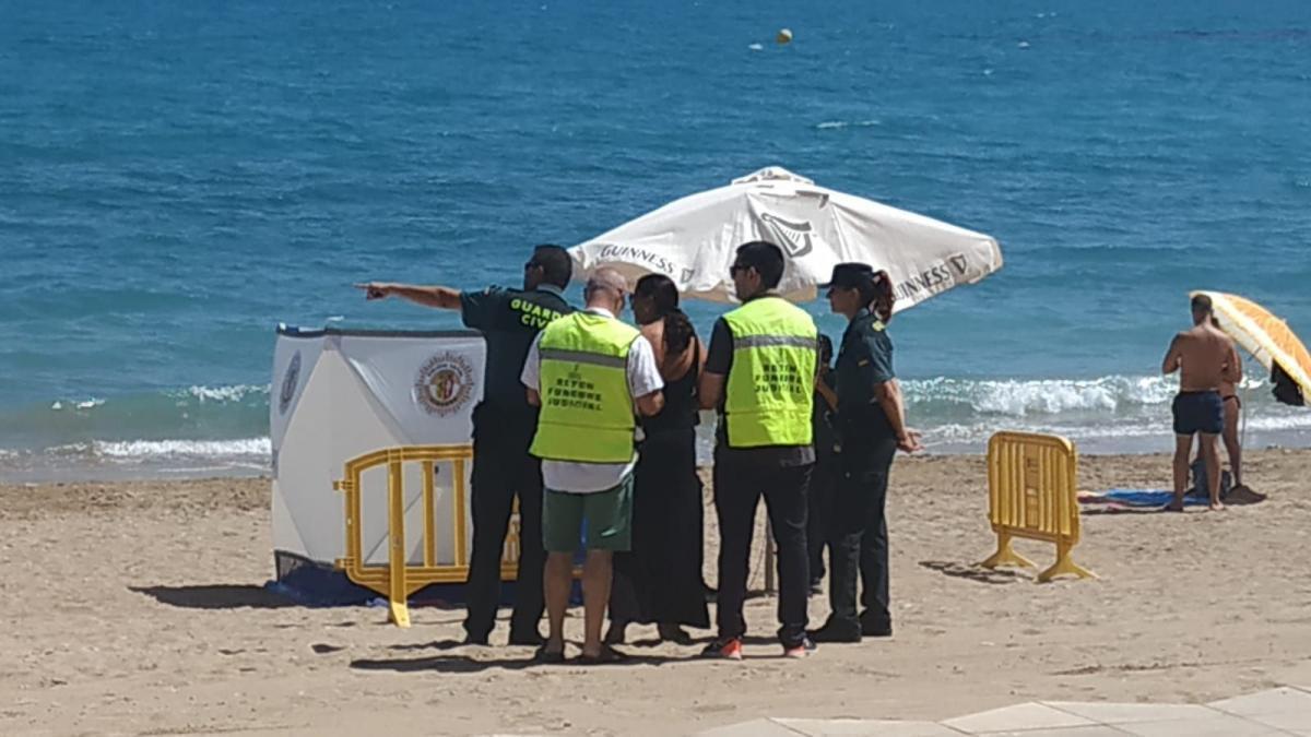 Muere un bañista en la playa del Fortí de Vinaròs