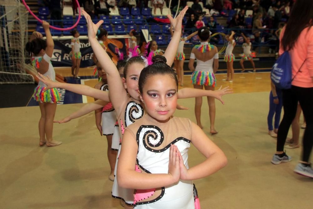 Cartagena celebra la primera jornada de la competición escolar de gimnasia rítmica con más de 1.000 participantes