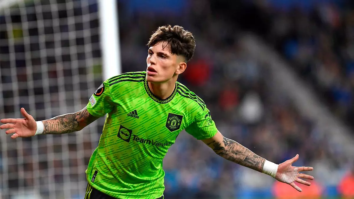 Garnacho quiere plantar al United para irse al Real Madrid