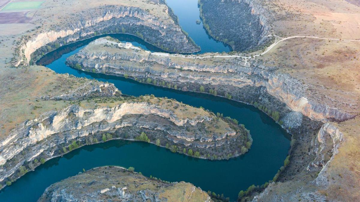 Vista del Cañon del Rio Lobos