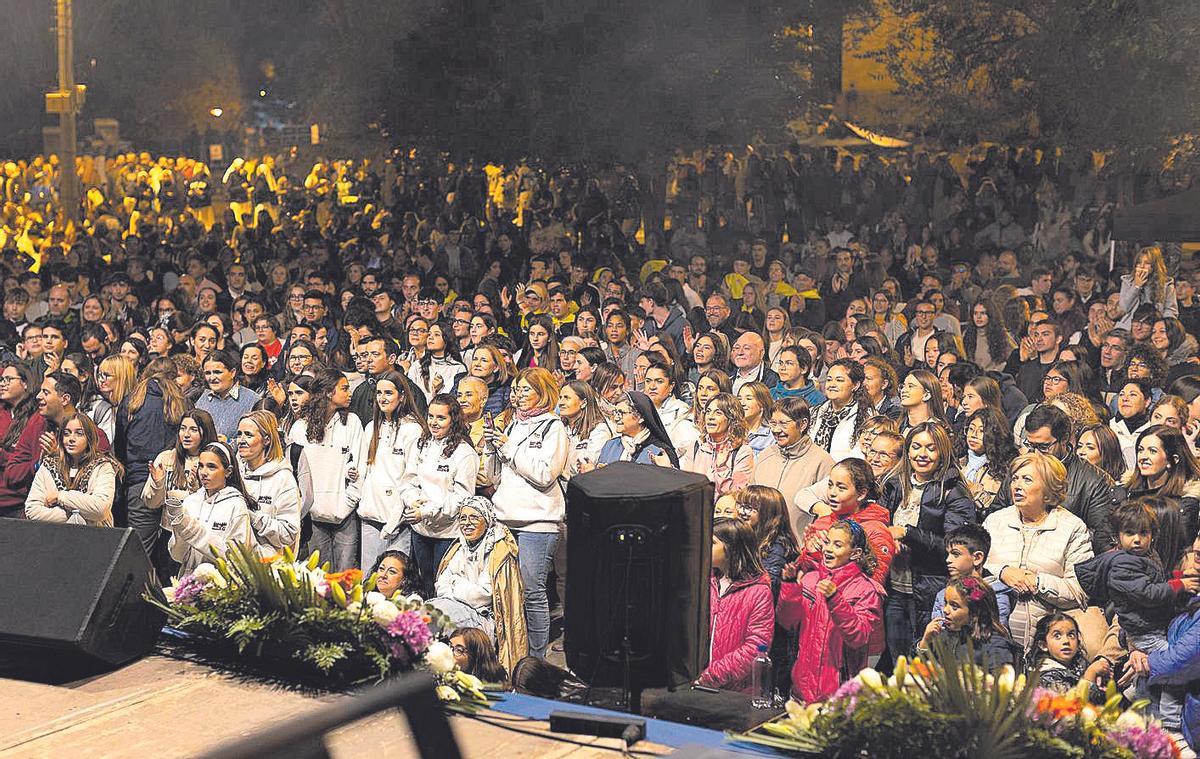 Más de 2.000 jóvenes acuden a la llamada de las diócesis del Sur de España.