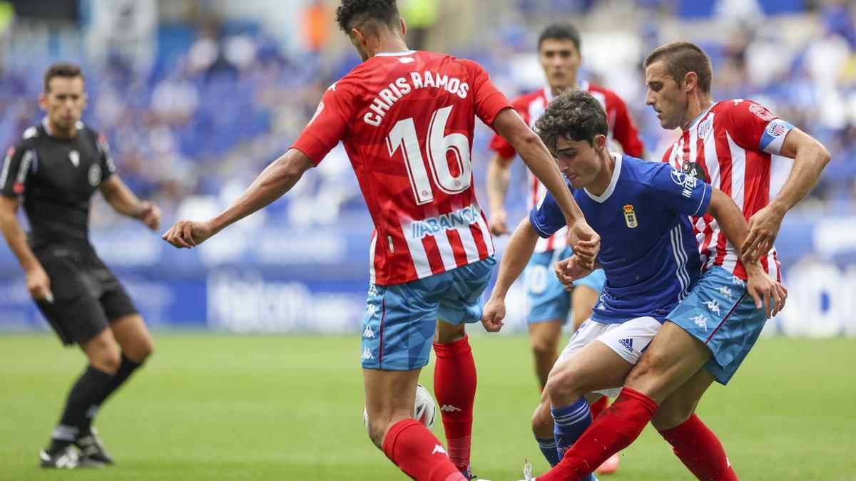 El partido del Real Oviedo, en imágenes