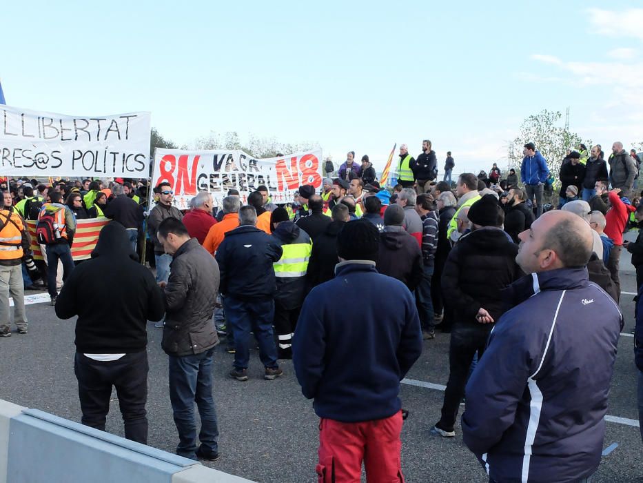 Manifestació a Borrassà