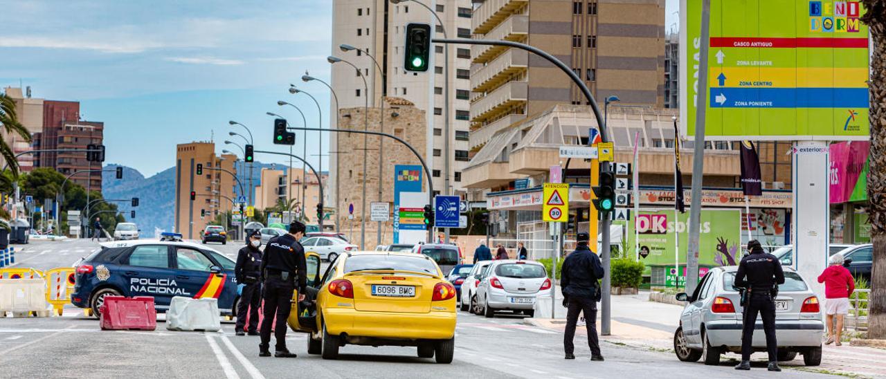 Benidorm volverá a cerrar los accesos secundarios por el puente de Mayo