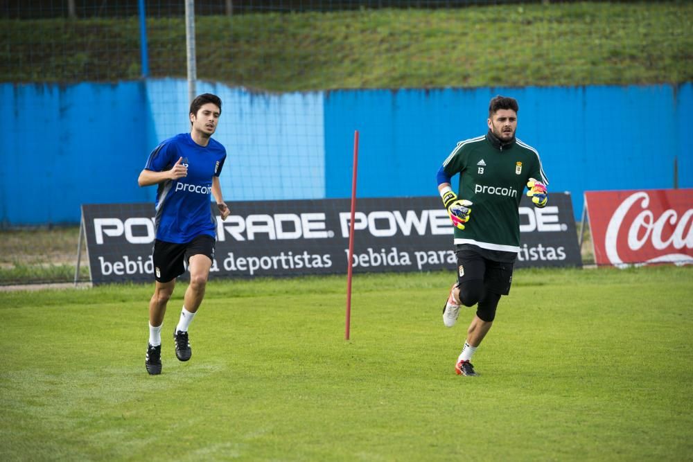 Entrenamiento del Real Oviedo