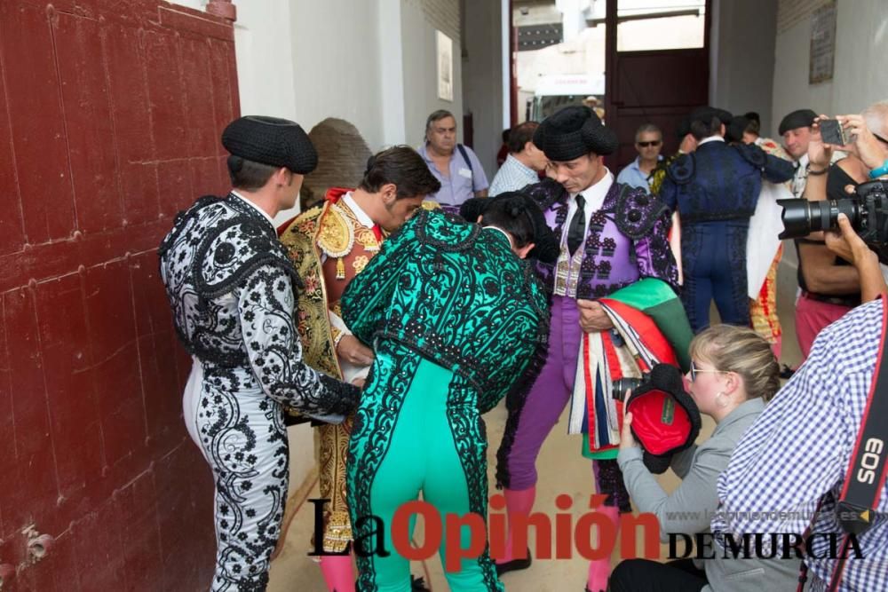 Ambiente en la Condomina durante la novillada de l