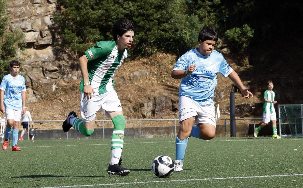 Partido de la Vigo Cupo de categoría Infantil entre el Peñasco A y el Nieto B.