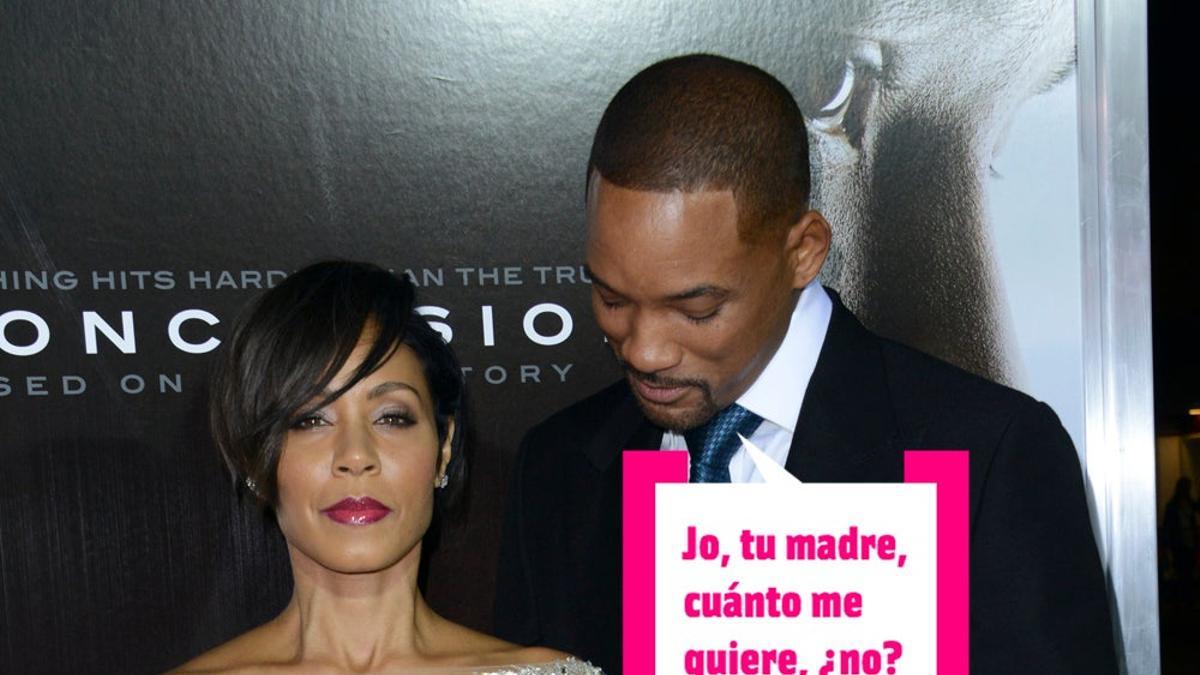 Will Smith le susurra a Jada Pinkett sobre su madre