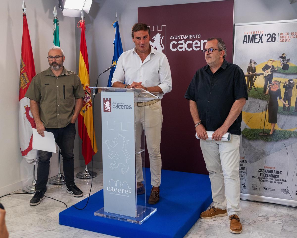 Galería | Presentación de la 18ª edición de Escenario AMEX de Cáceres