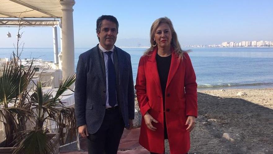 En la imagen, Carlos Conde y Carolina España.