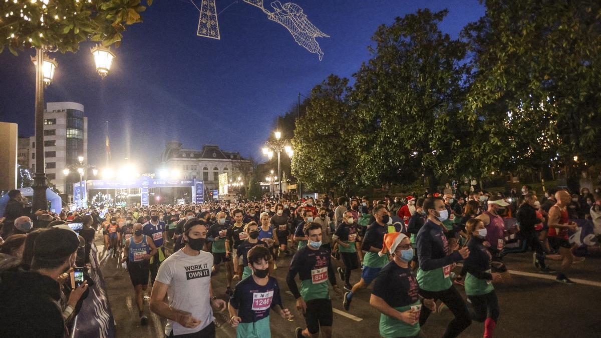 La San Silvestre de Oviedo, en imágenes