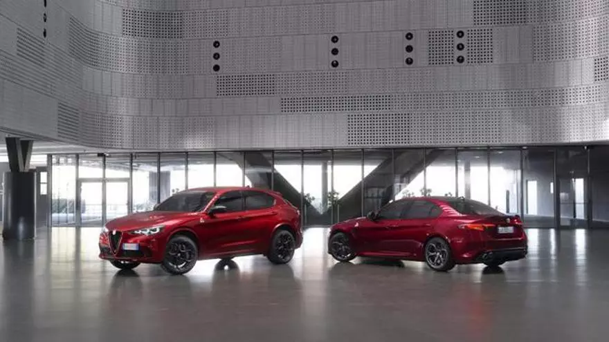Alfa Romeo Giulia y Stelvio Quadrifoglio Collezione, dos obras de arte con motor y apellido