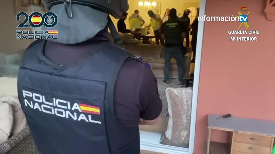 Desarticulada una banda asentada en Alicante y Málaga especializada en el robo de vehículos a ciudadanos ucranianos