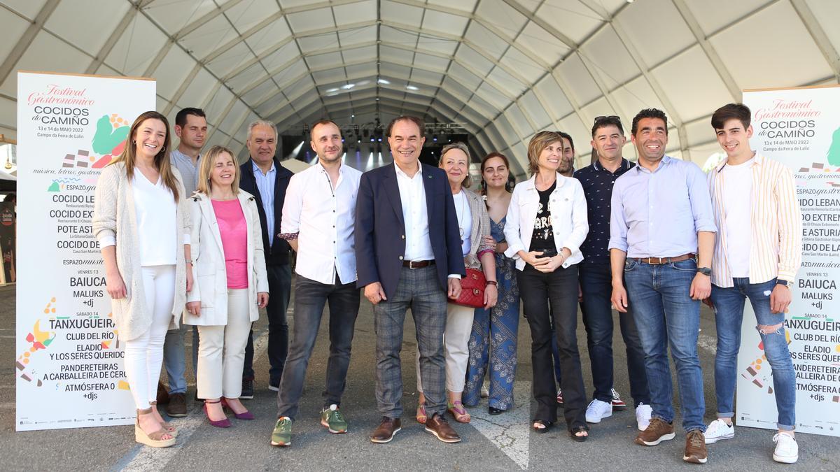 Apertura del festival, en la carpa del Campo da Feira Vello.