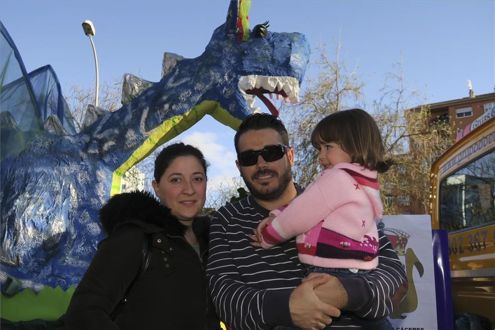 Las imágenes del desfile de San Jorge en Cáceres