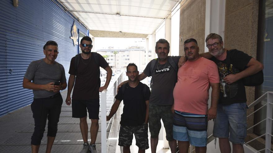 Una tarde diferente en el cine para las personas sin hogar en Ibiza